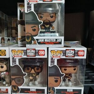 Funko Pop! Rocks Run DMC Vinyl Figures Pop SET